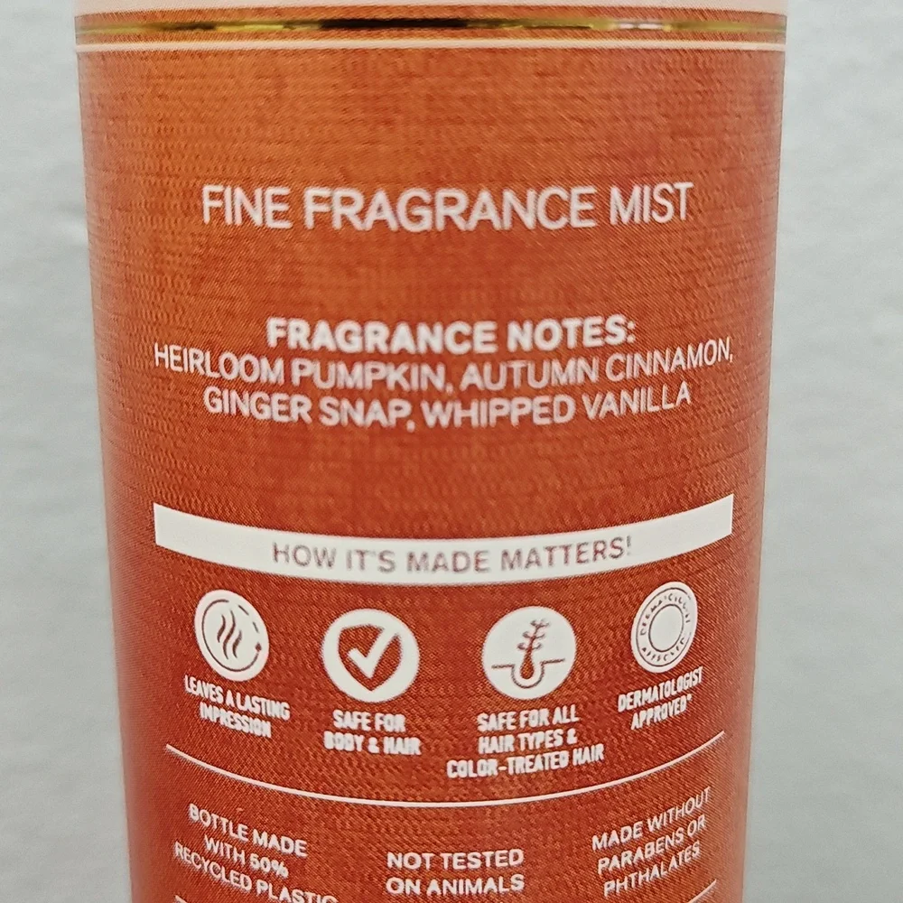 Bath & Body Works SWEET CINNAMON PUMPKIN 3 Piece Body Care Bundle Set